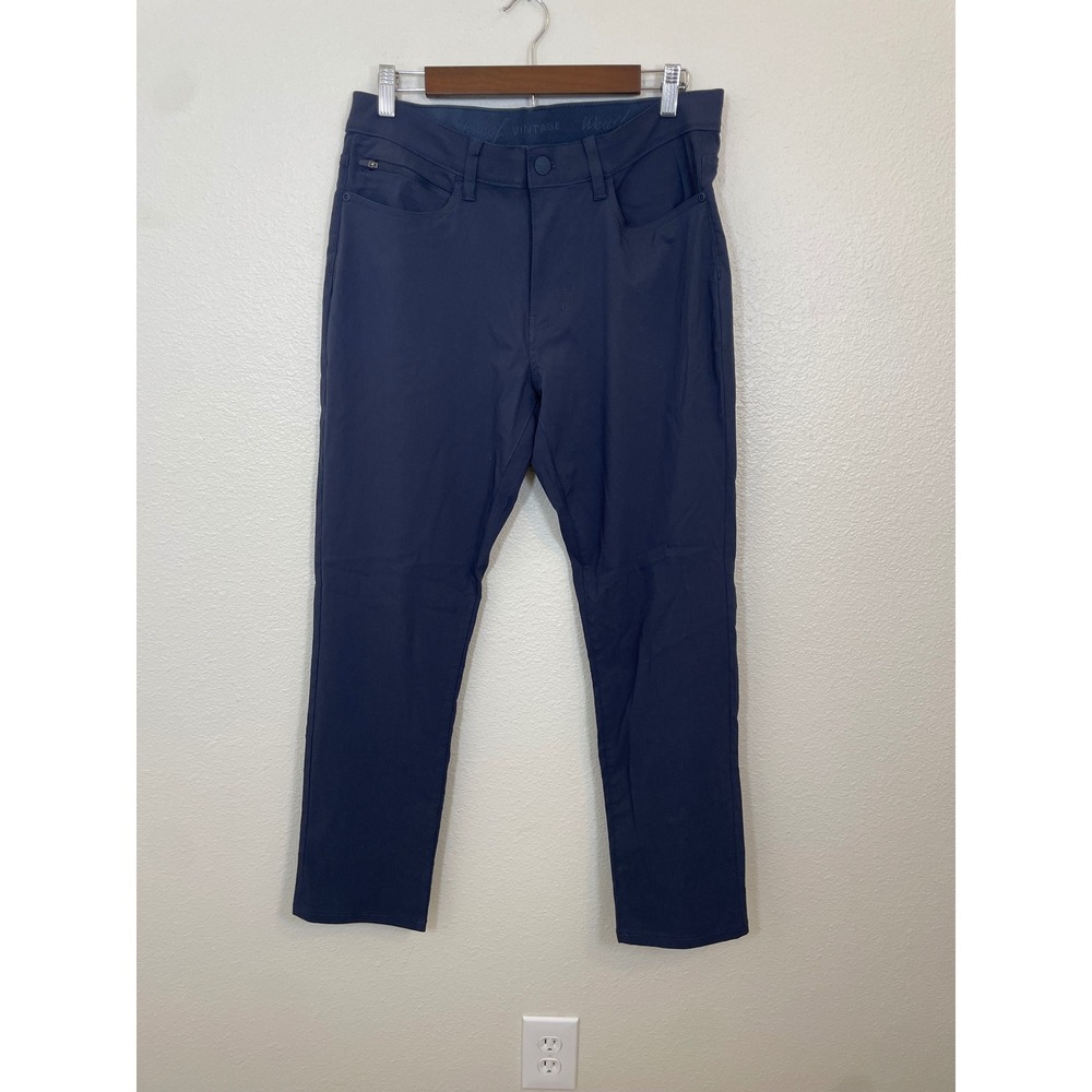 Weatherproof Vintage Tech Pants Mens 32x30 Navy Blue Excellent Stretch‎ Utility